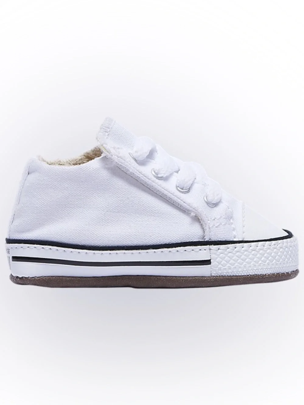 Converse Chuck Taylor All Star Cribster Canvas Baby/Infant Shoe White Size 2